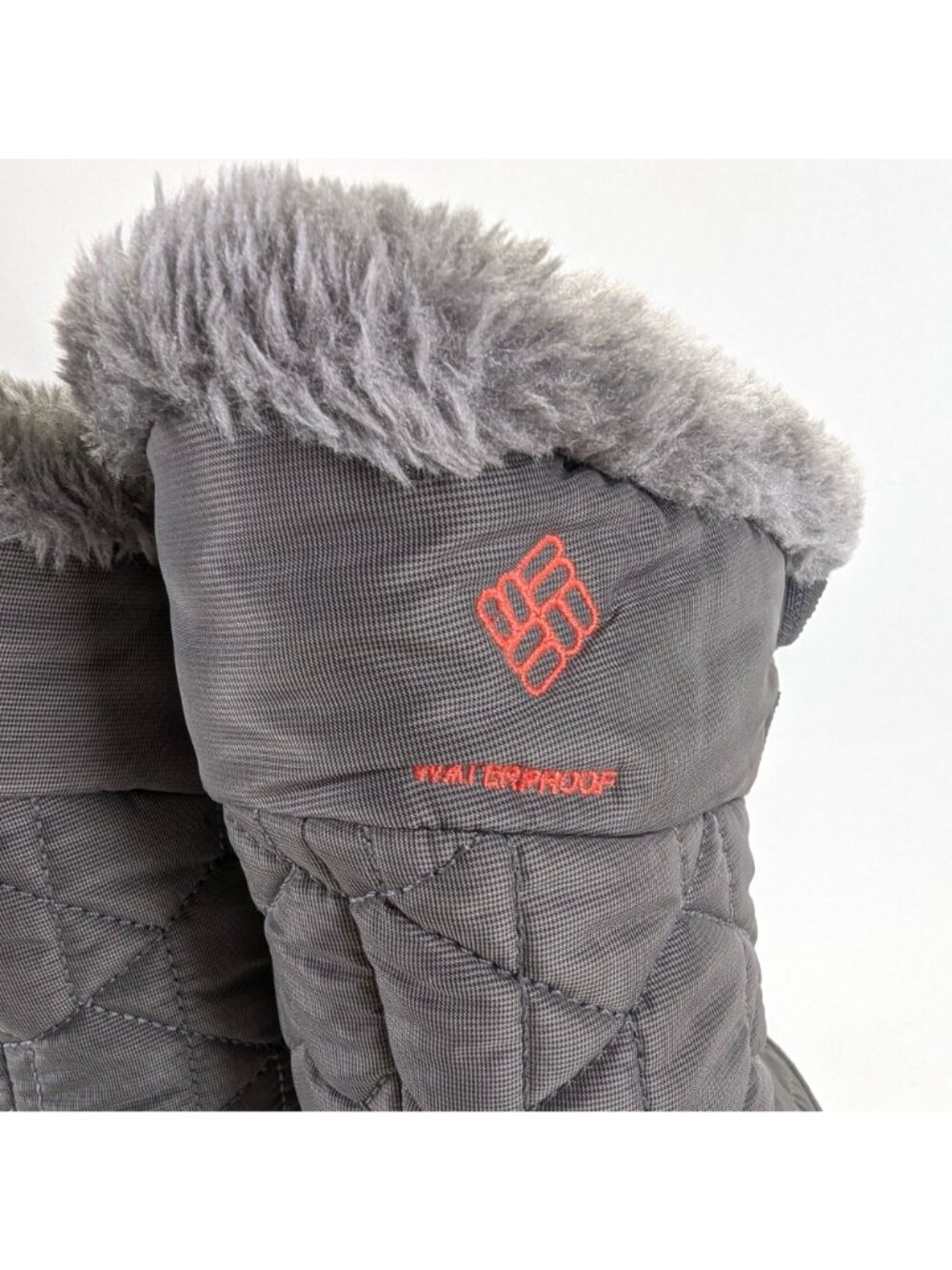 Columbia Womens Size 8 Minx II Mid Gray Insulated Snow Boots Winter BL1585-051 - Picture 6 of 11